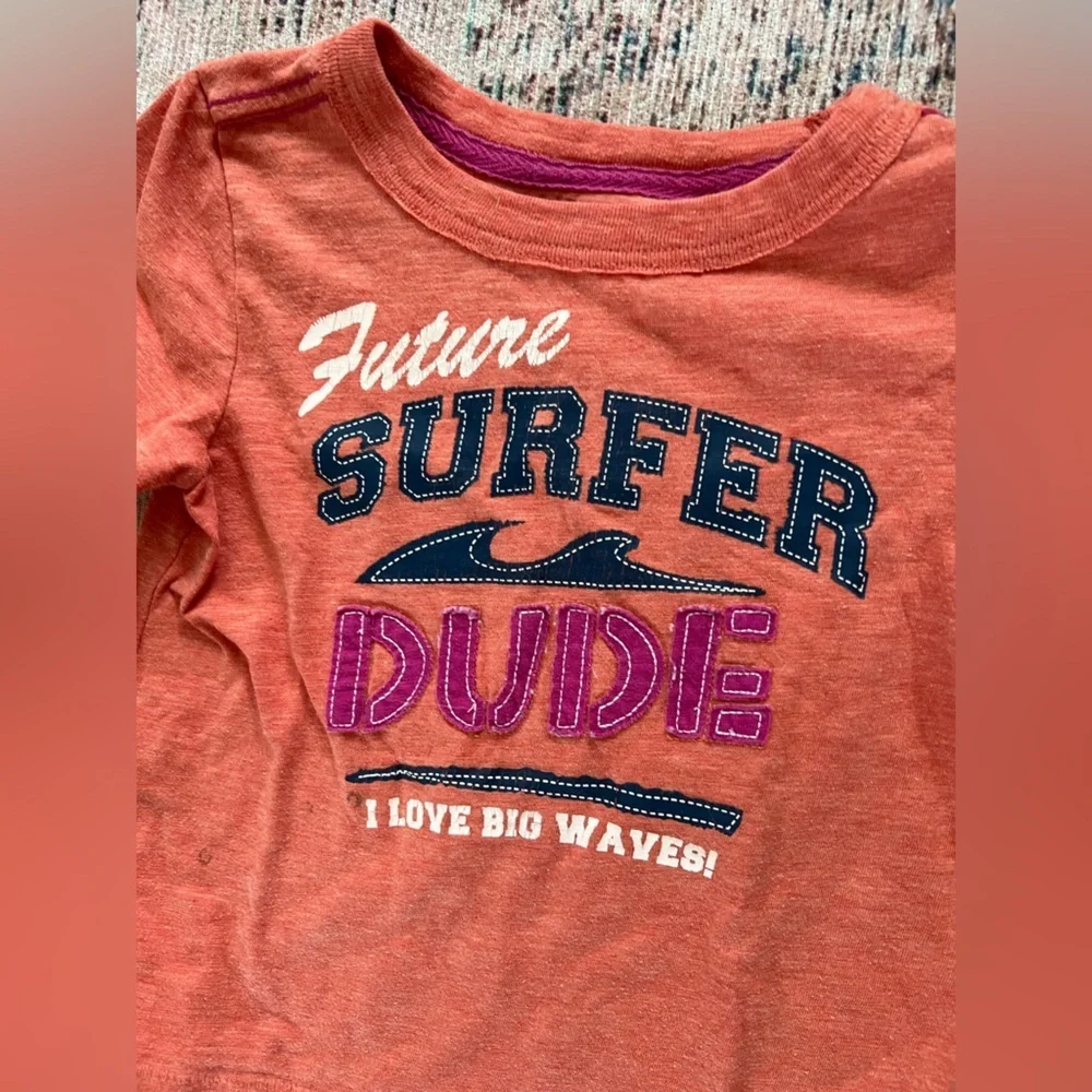 Cherokee Orange 'Future Surfer Dude' Tee